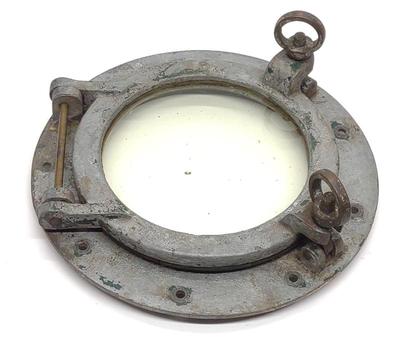 Sale Photo Thumbnail #468: 16" Cast Iron Ship's Porthole