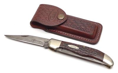 Sale Photo Thumbnail #262: Case XX 6265 SAB Two Blade Folding Knife w/ Sheath