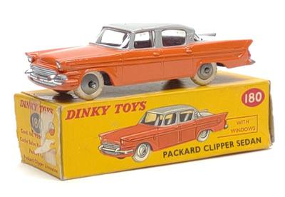Sale Photo Thumbnail #153: Dinky Toys 180 Packard Clipper Sedan w/ Box