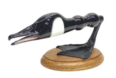 Sale Photo Thumbnail #352: L.J. Walton Canada Goose Call w/ Stand