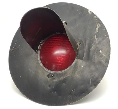 Sale Photo Thumbnail #324: W RRS Railroad Crossing Signal Light (Works)