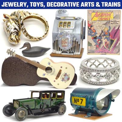 Sale Photo Thumbnail #522: BAYSIDEAUCTIONS.COM - Jewelry, Toys, Decorative Arts & Trains Online Auction - Ends 9/6