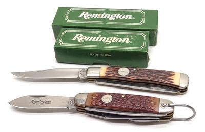 Sale Photo Thumbnail #283: Remington Folding Knives (R-4 & R-12) w/ Boxes