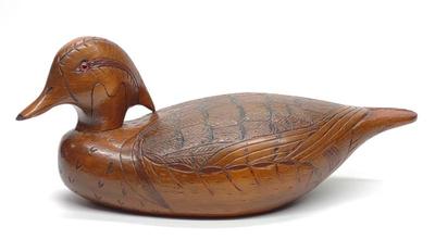 Sale Photo Thumbnail #439: Victor J Malatesta (DE) Wood Duck Decoy