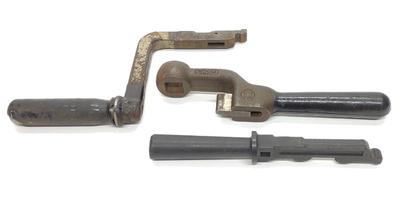 Sale Photo Thumbnail #378: (3) Railroad Locomotive Train Brake Handles