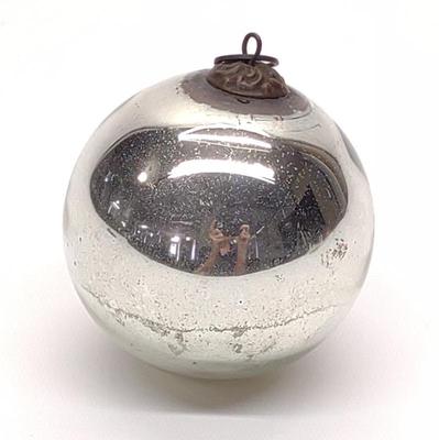 Sale Photo Thumbnail #508: Antique German Kugel Christmas Ornament (2.5" dia)