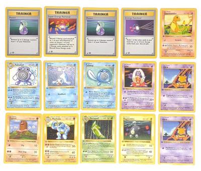 Sale Photo Thumbnail #189: 15 1st Edition Pokemon /102 Base Set Series Cards