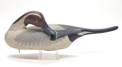 Sale Photo Thumbnail #325: Vernon Bryant Preening Pintail Drake Duck Decoy