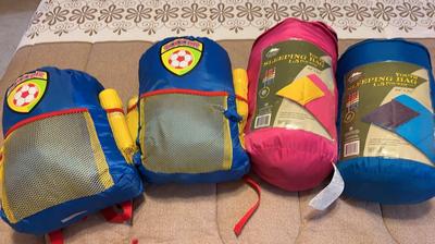 Kids Sleeping Bags & Bag Packs