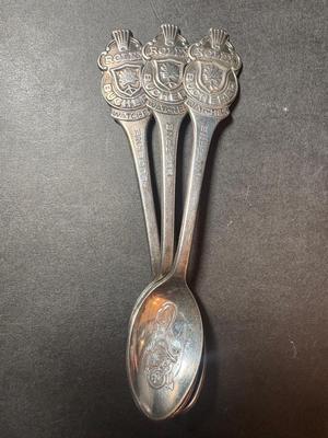 Vintage Rolex Bucherer Lucerne Souvenir Spoons
