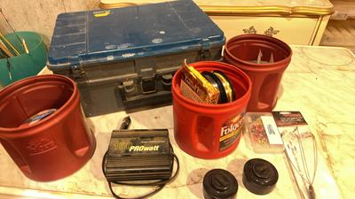 Plano Fishing Tackle Box & Tackle