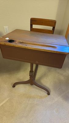 American Seating Co Vintage School Desk