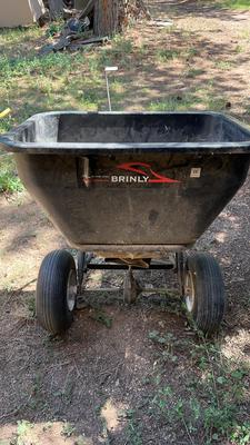 Brinly Tow Behind Broadcast Spreader