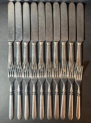 Vintage Stetson & Crouse & More Silver-Plated Cutlery 
