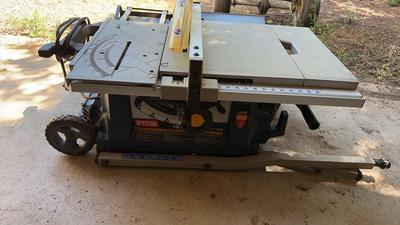Ryobi 10” Portable Table Saw