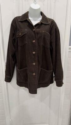Bill blass brown corduroy jacket