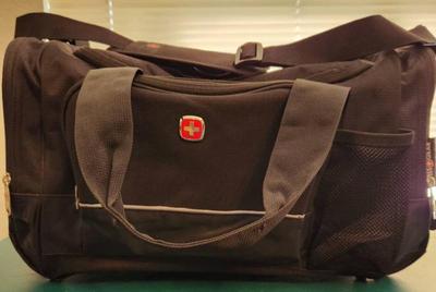 Swiss army black shoulder bag