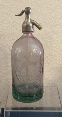 Collectible glass bottlesoda