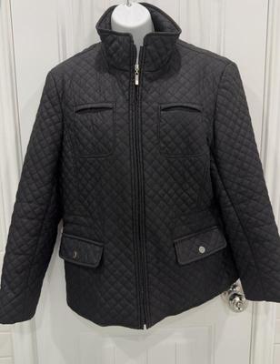 Giacca black quilted coat womenatms medium
