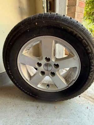 Spare uniroyal tire with rim for dodge minivan extension cord