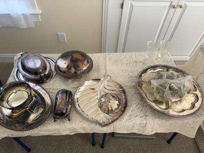 Silverware, Silver plate