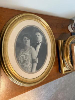 Antique Photo - 20.5”h x 17”w