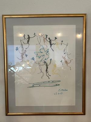 Sale Photo Thumbnail #170: Limited edition Picasso  lithograph