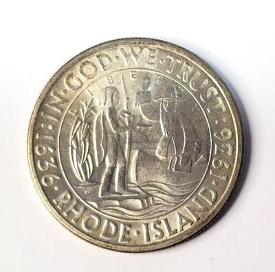 1936 d rhode island commemorative tercentenary half dollar