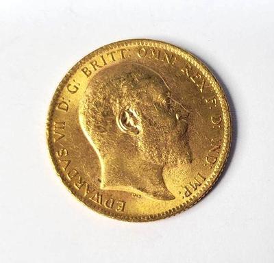 1903 british gold sovereign coin