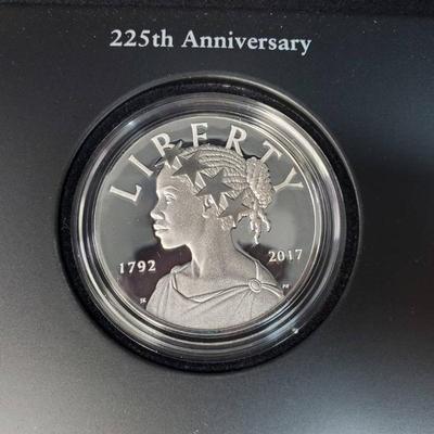 2017 american liberty 225th anniversary silver medal
