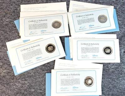 Mint 1972 series united nations sterling coins and first day covers