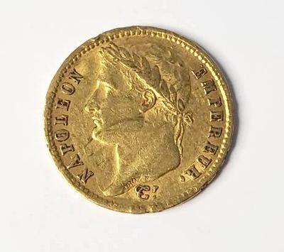 1810 a french 20 francs gold coin
