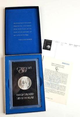 1883 morgan silver dollar