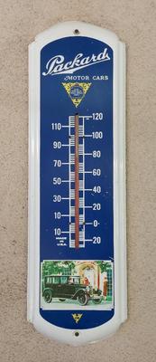 PACKARD MOTOR CARS OUTDOOR THERMOMETER 