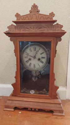 GORGEOUS WOODEN CLOCK