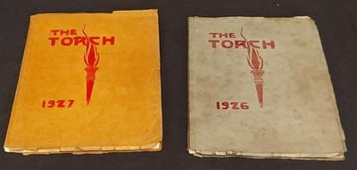 1926 AND 1927 TORRANCE HIGH SCHOOL YEARBOOKS