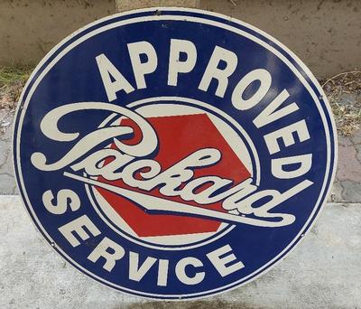 PACKARD SERVICE SIGN METAL SIGN