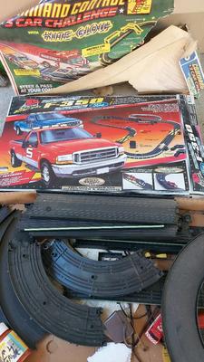 TYCO AND LIFE-LIKE RACING SLOT CAR/TRUCK SET