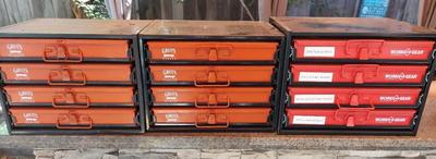 MYSTERY LOT OF CABINET KITS AND THE BUILDING MATERIALS INSIDE 