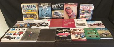 COLLECTION OF CAR BOOKS