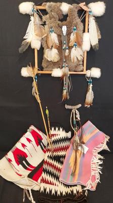 COLLECTION OF AUTHENTIC NATIVE AMERICAN ART AND MORE