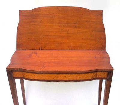 Sale Photo Thumbnail #62: Inlaid Federal games table, circa 1800 - 15
