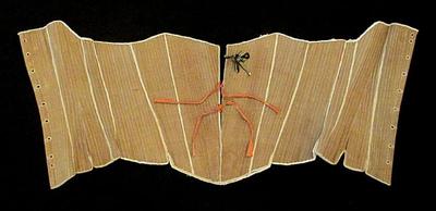 Sale Photo Thumbnail #22: Rare 18th-century corsets with handwritten provenance