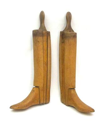 Sale Photo Thumbnail #4: Wooden boot lasts
