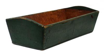 Sale Photo Thumbnail #75: Large early dough box in original green paint