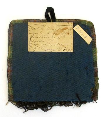 Sale Photo Thumbnail #19: Civil War coat relic with handwritten history