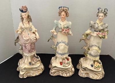Lot (3) Vintage Cordey China Lady Figures
Lot #: 73
