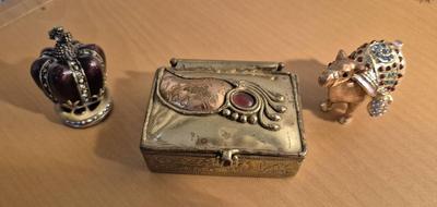 Vintage Trinket/Pill Boxes