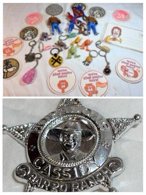 Miscellaneous Vintage Characters/Keychains