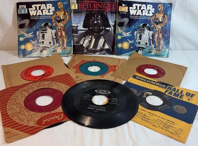 Vintage 45 & 33 1/3 Records